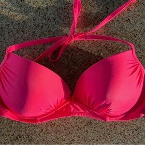 Catalina Hot Pink Bikini Top